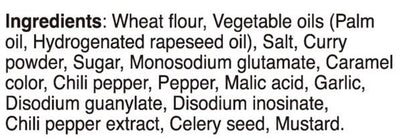 S&B Golden Curry Mix Extra Hot Ingredients
