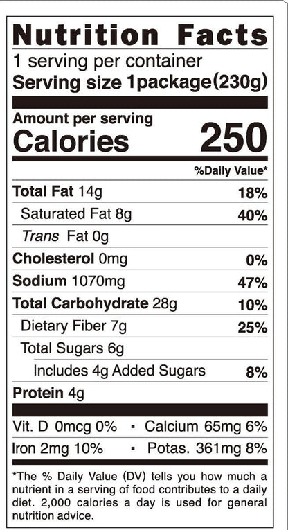 S&B Golden Curry Sauce Hot Nutrition Facts