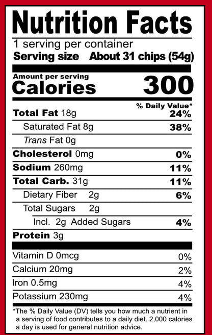 Daiso_KOIKEYA KARAMUCHO STRONG SRIRACHA CHIRI 1.9oz_NutritionFacts