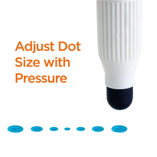 Mildliner DualTip Dot Marker Green