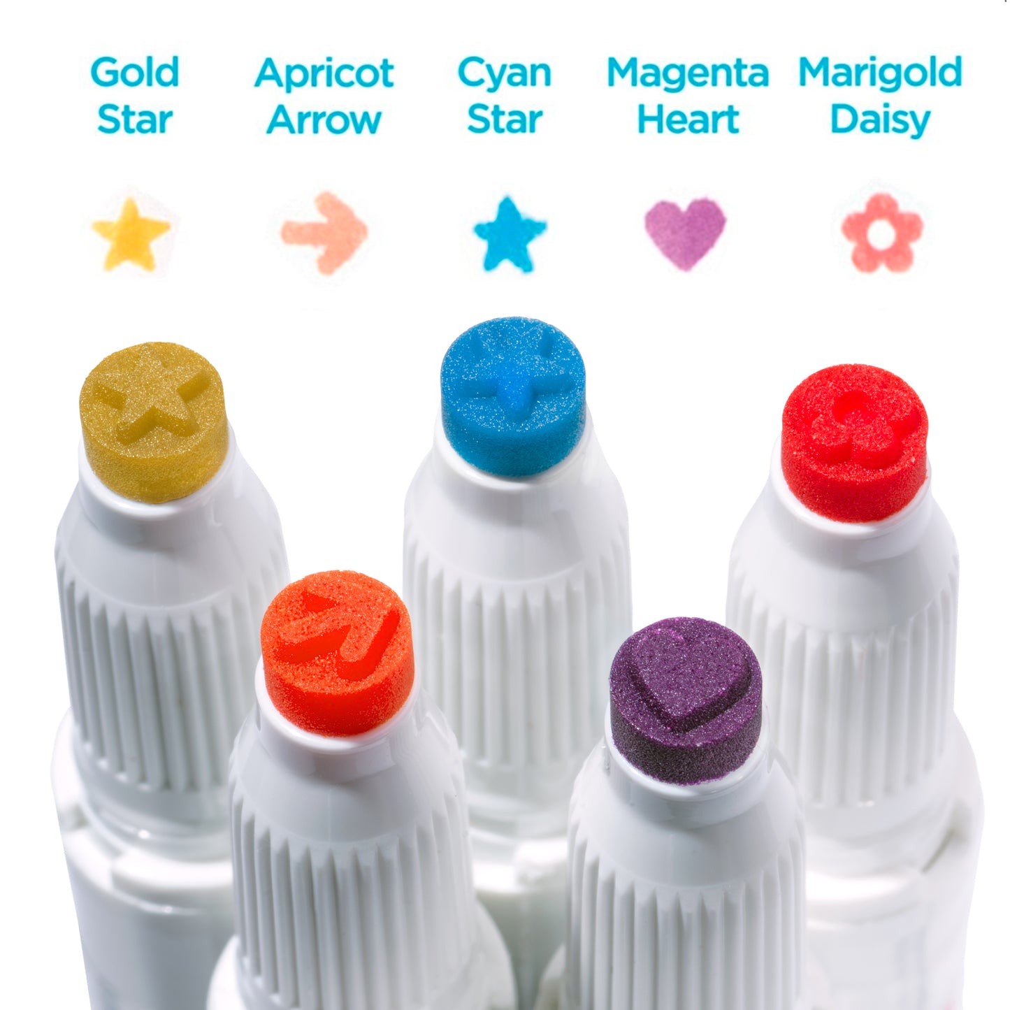 Mildliner DualTip Stamp Marker Arrow Apricot