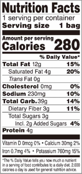 Daiso_Calbee JagaRico Hokkaido Butter 2.05oz_NutritionFacts