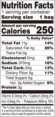 Daiso_Calbee JagaRico Teriyaki 1.83oz_NutritionFacts