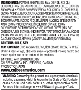 Daiso_Calbee JagaRico Cheese 1.83oz_Ingredients