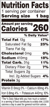 Daiso_Calbee JagaRico Cheese 1.83oz_NutritionFacts