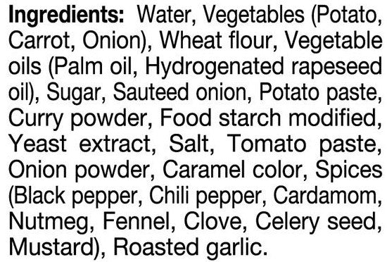 S&B Curry Sauce with Vegetable Hot Ingredients