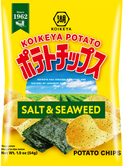 Daiso_KOIKEYA POTATO CHIPS SALT & SEAWEED 1.9oz_FrontPackage