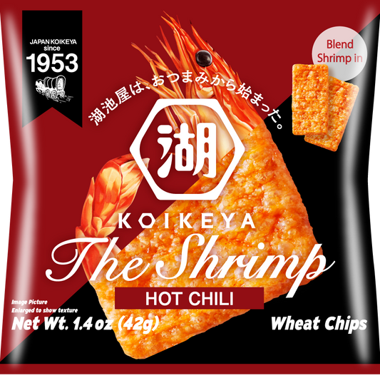 KOIKEYA THE SHRIMP CHIP HOT CHILI 1.4 oz