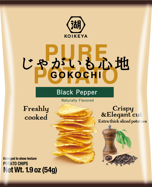 KOIKEYA JAGAIMO GOKOCHI BLACK PEPPER 1.9oz