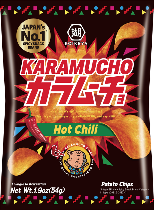 Daiso_KOIKEYA KARAMUCHO FLAT TYPE HOT 1.9oz_FrontPackage