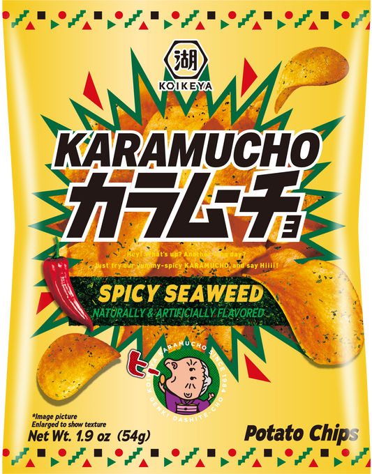 KOIKEYA KARAMUCHO SPICY SEAWEED 1.9oz