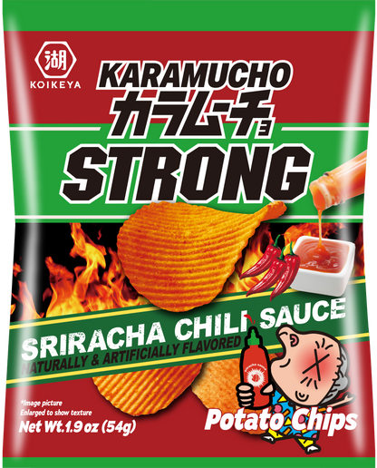 Daiso_KOIKEYA KARAMUCHO STRONG SRIRACHA CHIRI 1.9oz_FrontPackage