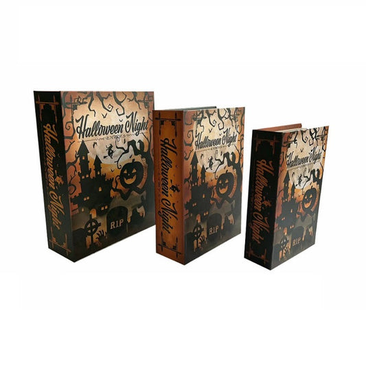 Interior Book Shape Storage - Halloween (1 pc)