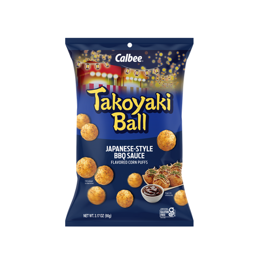 Calbee Takoyaki Ball _Front package