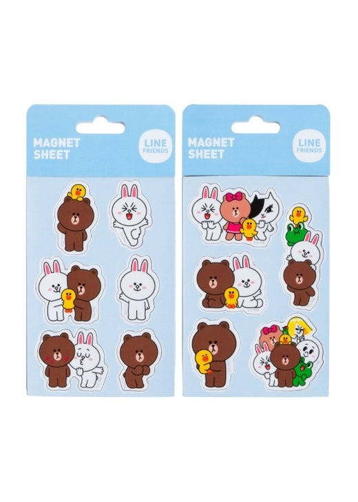 Line Friends - Magnet Set - 5 - Piece Group