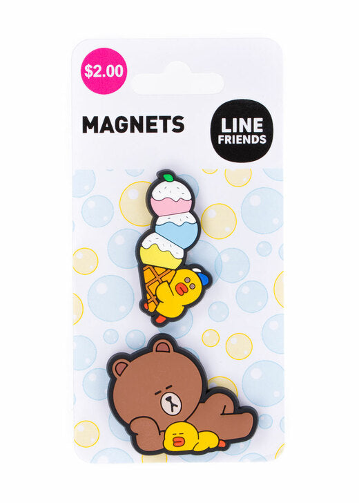 Line Friends - Magnets - Play In The Park