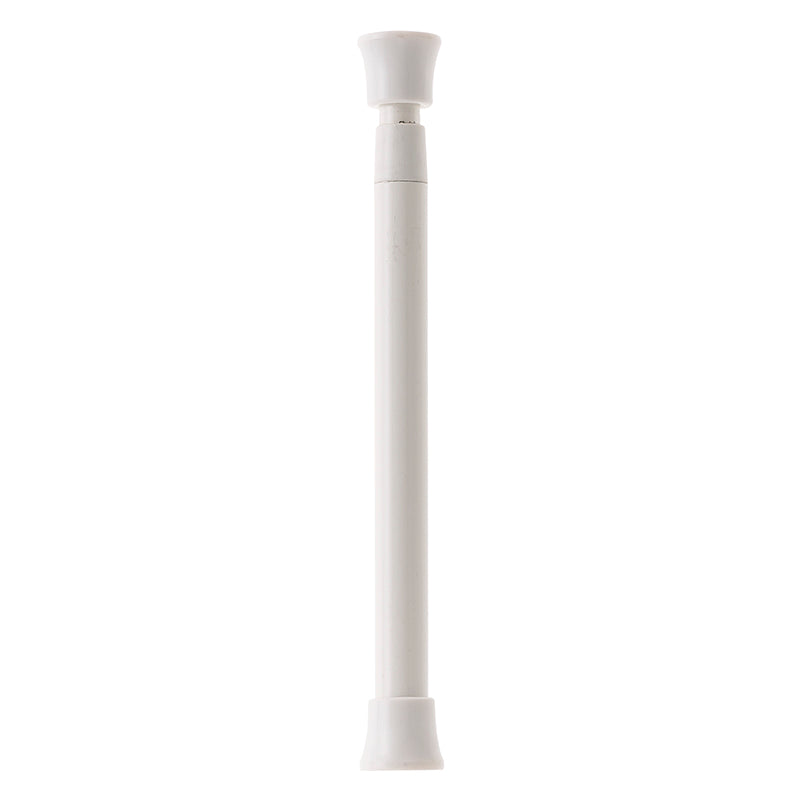 White Extendable Rod - 2 Pcs. - 18cm To 27cm - 7.1 To 10.6 - Diameter 1. 0cm To 1.3cm - 0.4 To 0.5