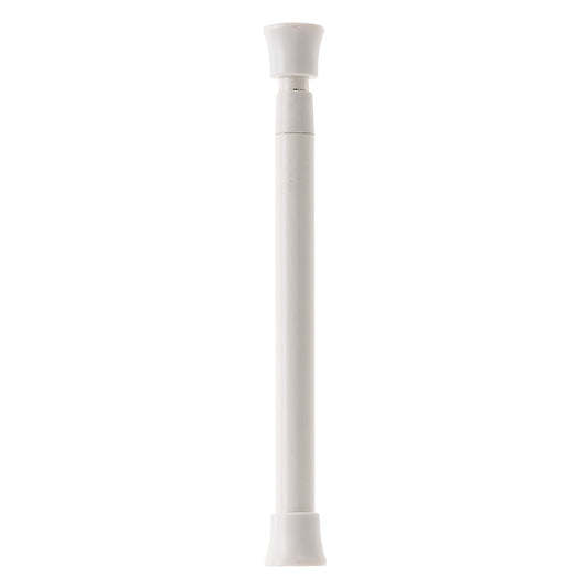 White Extendable Rod - 2 Pcs. - 18cm To 27cm - 7.1 To 10.6 - Diameter 1. 0cm To 1.3cm - 0.4 To 0.5