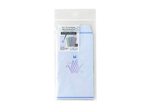 Window Mini Envelopes - Paper Crane 4Pcs