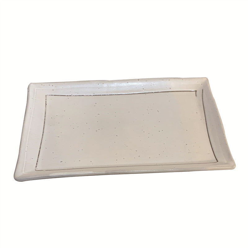 Sand Feeling Grilled Food Plate