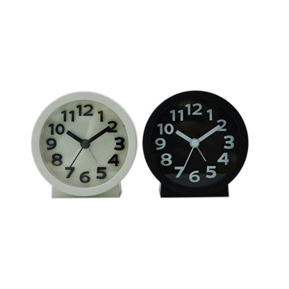 Alarm Clock With Light Round