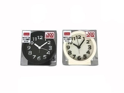 Alarm Clock With Light Round