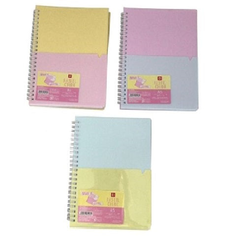 A5 Spiral Notebook With Front Pocket