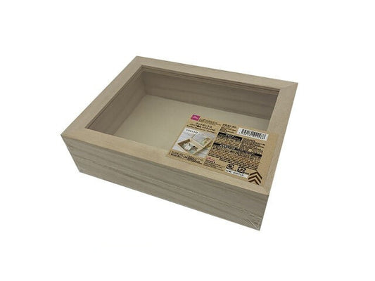 Interior Storages Wood Box Box With Clear Lid
