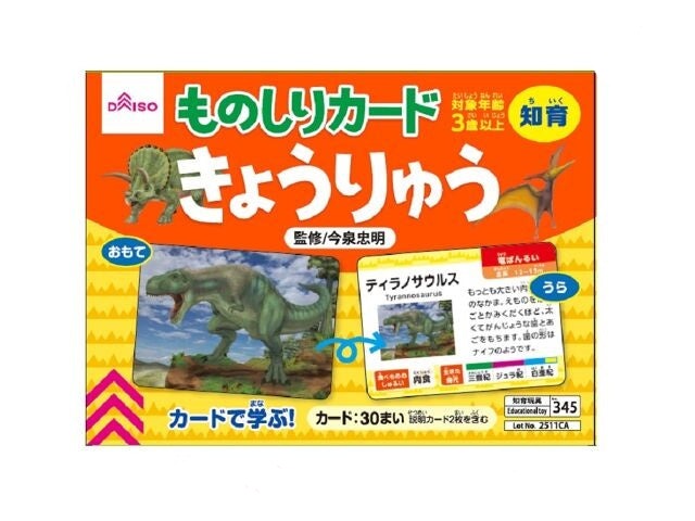 Educational Card Game - Dinosaur