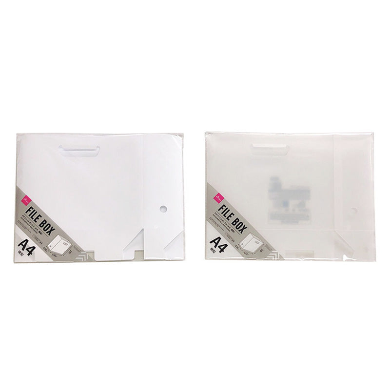 Plastic Foldable A4 File Stand Box