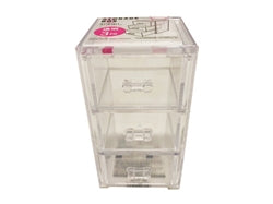 3 Tier Clear Drawer Storage Container