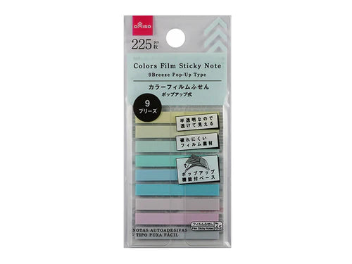 Colors Film Sticky Note - 9Breeze - Pop - Up Type -