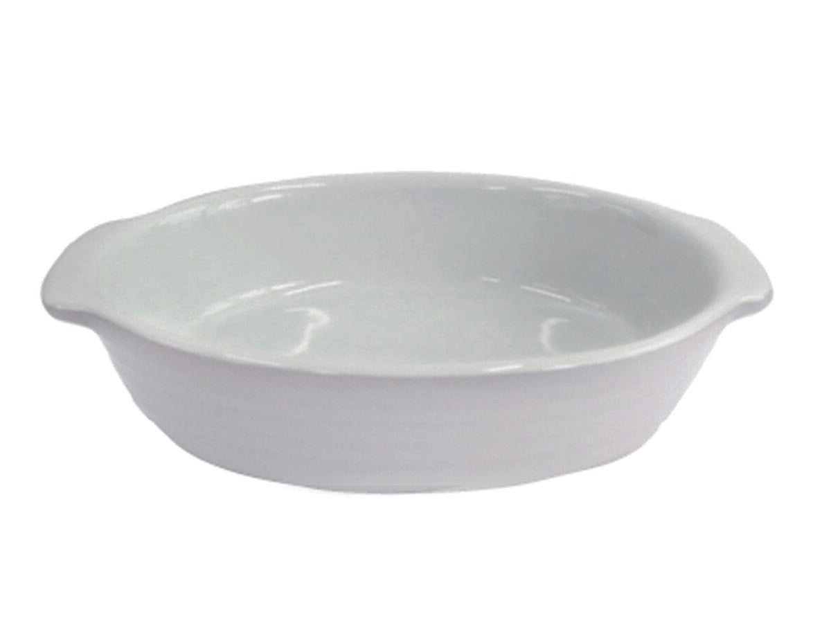 Baking Dish - French Bakeware White Oval -