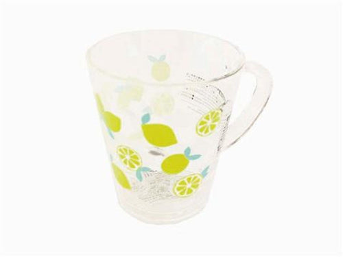 Acrylic Mug - Lemon Pattern