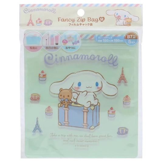 Fancy Zip Bag M - Cinnamoroll