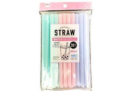 Big Straw - Color Pastel - 30Pcs. -